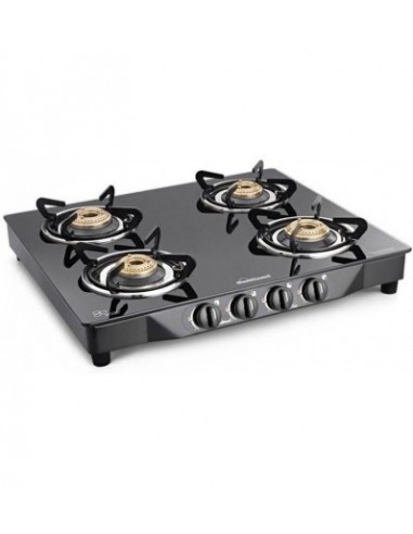 Sun Flame Stainless Steel Manual Gas Stove 4 Burners