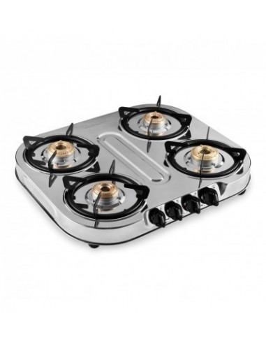 Sunflame Optra Stainless Steel Manual Gas Stove 4 Burners