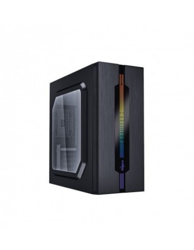 Fingers Rgb-bruno Sg Computer Case With Side Transparent Glass Full Atx Pc Cabinet With Argb Leds