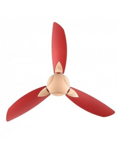 Usha Bloom Primrose 1250mm Dust, Oil & Moisture Resistant Ceiling Fan Sparkle Golden & Cherry