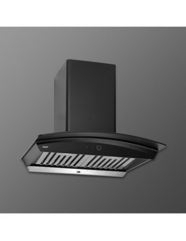 Kaff Sigma Dhc 60 Auto Clean Wall Mounted Chimney Black