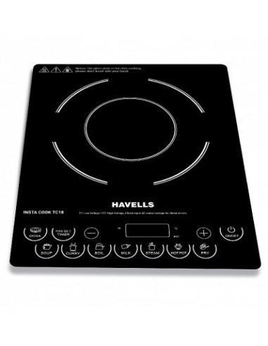 Havells Ceramic Plate Induction Cooktop TC 18 1800 watt Black