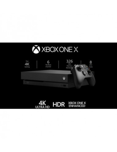 Microsoft Xbox One X 4K Ultra HD Latest Gaming Console (Imported From USA)