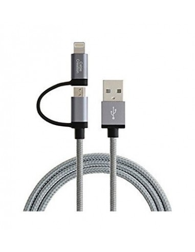 IBall Cabel IC-MIN06 Micro Usb + iPhone 1 mtr