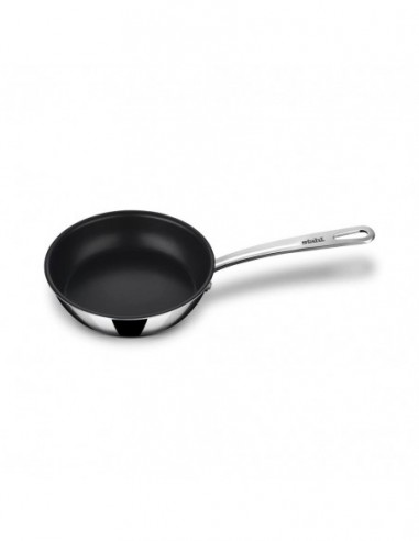 Stahl Triply Stainless Steel Artisan Nevrstick Frypan Without Lid 5436 16cm 0.6 Liters