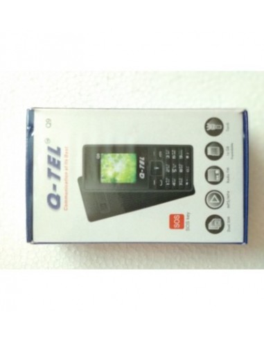 Q-Tel Q9 Basic Feature Phone Camera Wireless FM MP3 Player Bluetooth GPRS