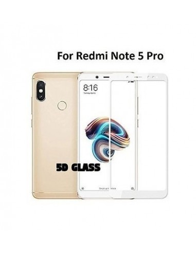 Xiaomi Mi Note 5 / Note 5 pro Premium Full Cover 5D Tempered Glass (White) Buy 1 Get 1 Free