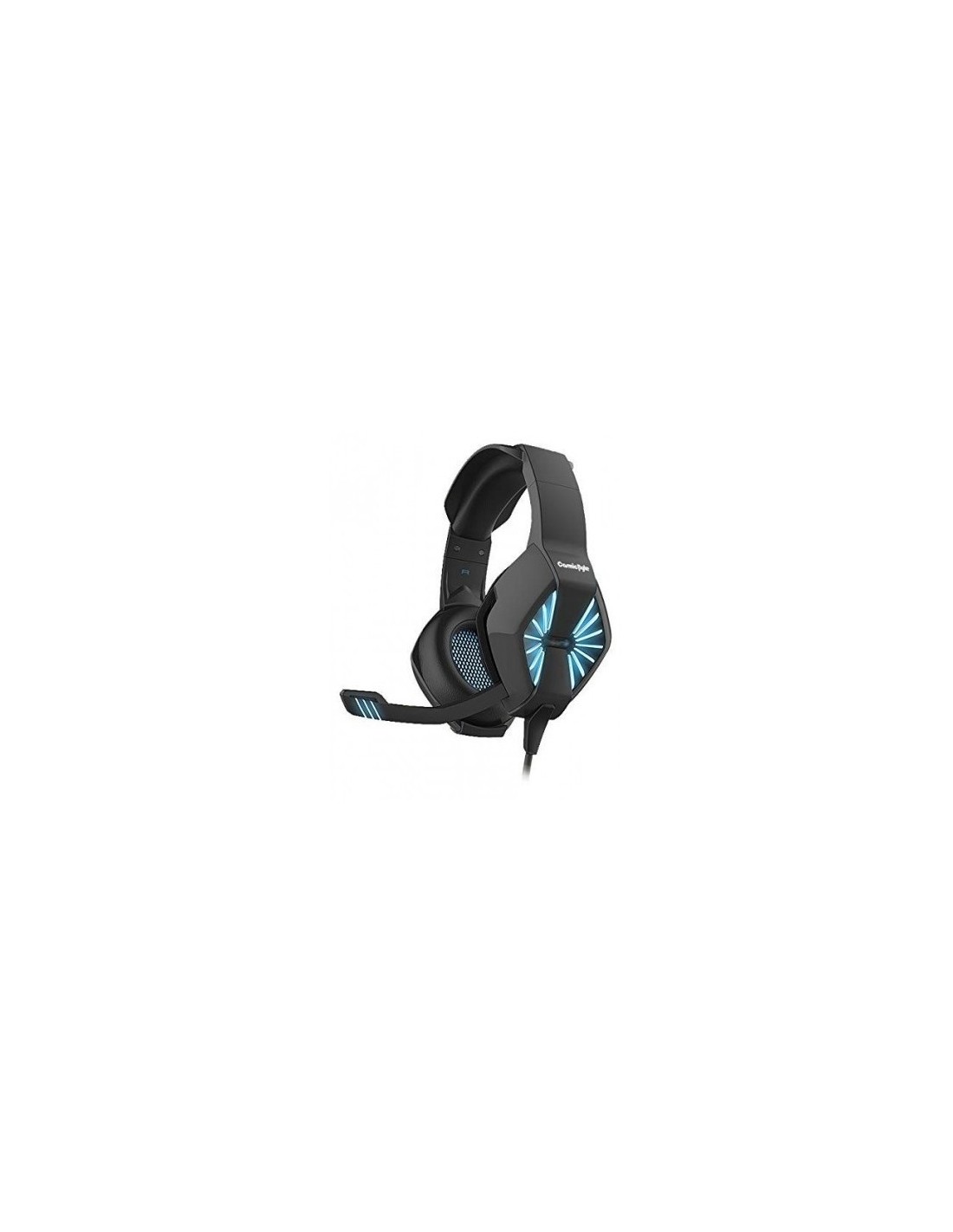 Cosmic byte spider gaming headphone with microphone led for pc ps4