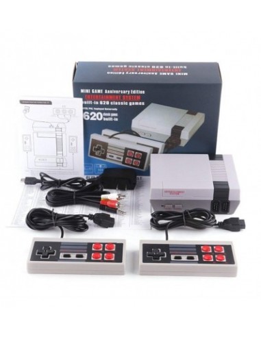 Vexclusive 620 Games in 1 Classic Retro TV Gamepads Mini Game Console with 2 Controllers