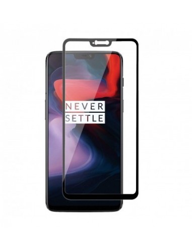 Vexclusive®Tempered Glass Screen Protector Compatible for OnePlus 6 with Edge to Edge Coverage and Easy Installation kit, Pack 1