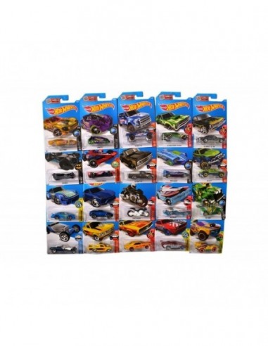 Hot wheels die cast cars for kids (set of 6)