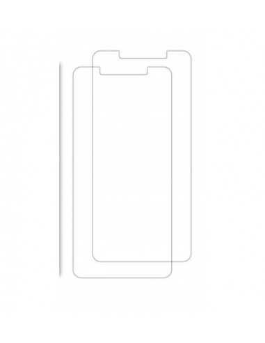 Vexclusive® Tempered Glass for Realme 1 (Transparent) Full Screen Coverage (Except Edges), Pack of 2