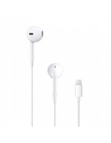 Vexclusive® Wired in Ear EarPods with Mic & Lightning Connector (White)