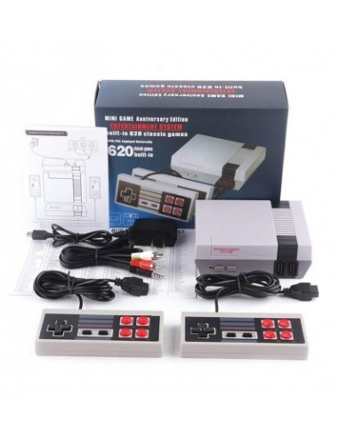 620 Games in 1 Classic Retro TV Gamepads Mini Game Console with 2 Controllers Consoles