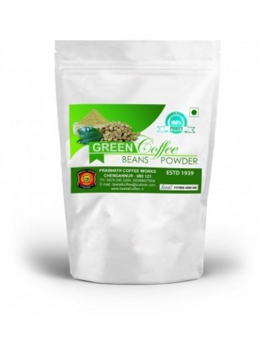 Beetall Coffee Pure & Natural Decaffeinated Green Coffee Bean Powder From Kerala 250 Gm