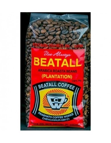 Beatall Coffee Arabica Dark Roasted Coffee Beans 500 Gm