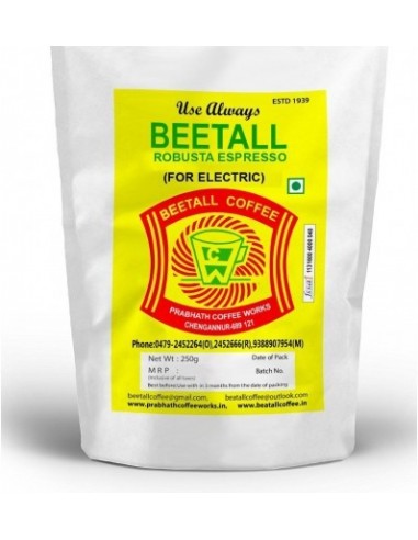 Beatall Robusta Espresso Coffee Powder For Electric Pump Espresso Maker 1000 Gm