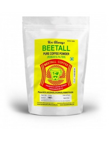 Beatall Coffee Powder Robusta Cherry Filter Coffee Powder 500 Gm