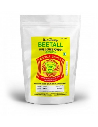 Beatall Coffee Powder Robusta Coffee Powder 250 Gm