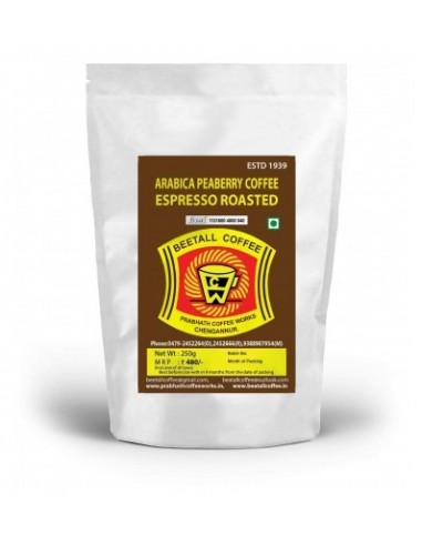 Espresso Roast Arabica Parchment Coffee Beans