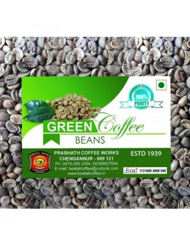 Beetall Coffee 100% Pure & Natural Decaffeinated Green Coffee Beans From Kerala  450 Gm Pure Arabica Coffee Beans