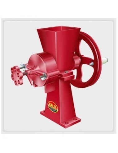 Kalsi Grinder Mini Mill Without 0.5 HP Motor for Pithi Chilli Coffee Soya Oats Masala Corn and Spices Chili Soybean Grain Rice