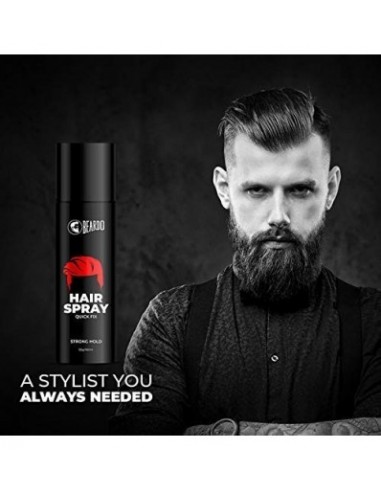 Beardo Strong Hold Hair Spray For Men (180ml)