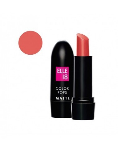 Elle 18 Color Pop Matte Lip Color, Rust Rag, 4.3g