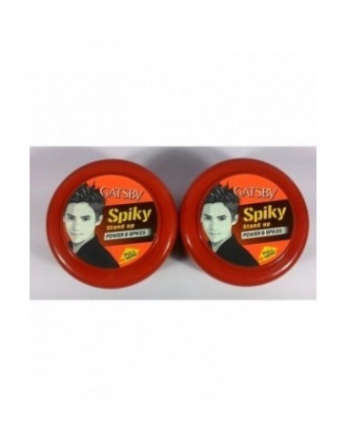 Gatsby Styling Wax Power and Spikes, (75gm pack of 2)