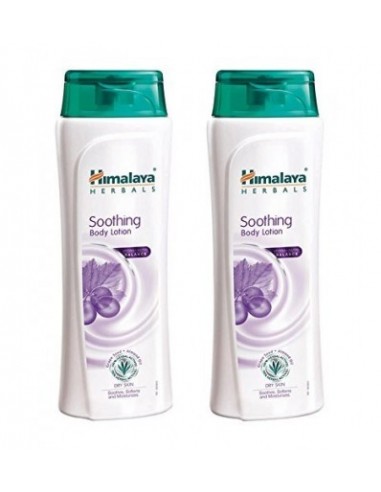 Himalaya Herbals Soothing Body Lotion, 400ml (Pack of 2)