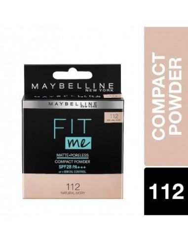 Maybelline Fit Me Compact -Natural Ivory -112- 8 gm