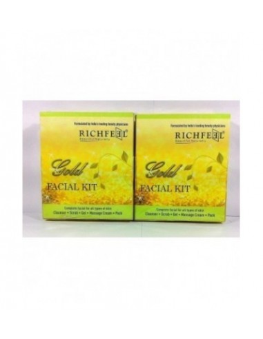 RichFeel Gold Facial Kit (Pack of 3)