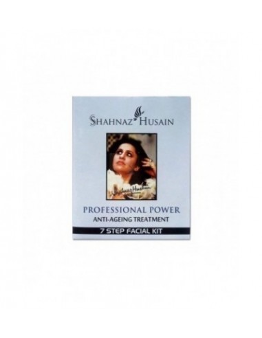 Shahnaz Husain 7 Step Anti Ageing Treatment Facial Kit, Green, 63g
