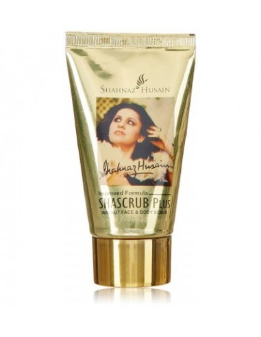 Shahnaz Husain Herbal Shascrub Plus Walnut Face and Body Scrub, 25g