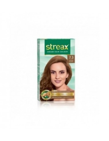 Streax Hair Colour Golden Blonde 7.3, 120ml