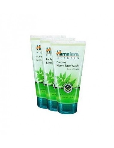 Himalaya Herbal Purifying Foaming Face Wash Neem, 150 Ml (Pack of 3)