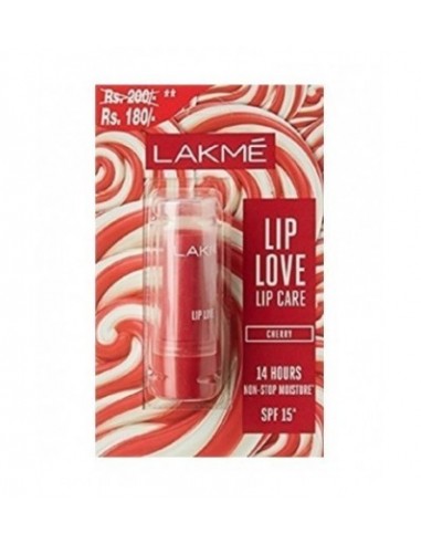 Lakme Lip Love Lip Care, Cherry, 3.8g