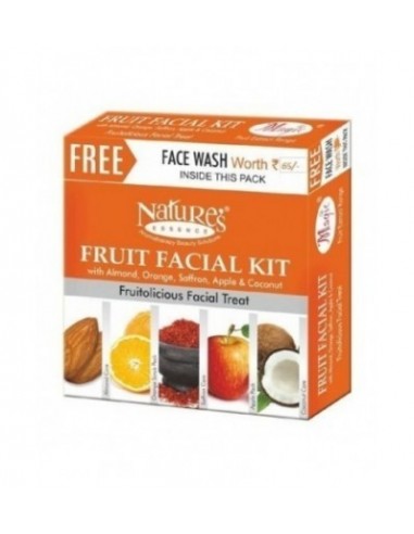 Nature's Essence Mini Fruit Kit,56g + 12 ml (65 ml face wash free)