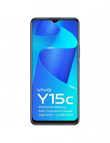 Vivo Y15c Refurbished Good 3 GB 64 GB Mystic Blue