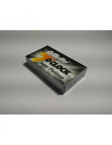 7 O'Clock Super Platinum Double Edge Blades - 100 Blades