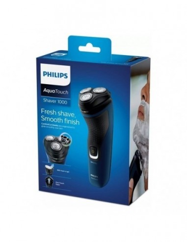 Philps aqua touch shaver 1000 - for wet & dry shave