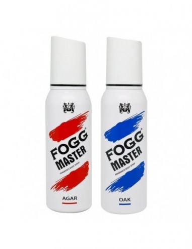 Fogg master fragrance body spray combo - agar & oak