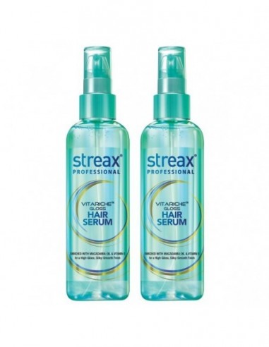 Streax pro hair serum vita gloss- pack of 2 (115ml)