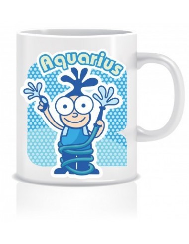 Everyday Desire Aquarius Zodiac Sign Coffee Mug - Birthday gifts for boys, girls, friends - ED608