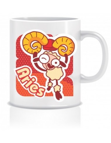 Everyday Desire Aries Zodiac Sign Coffee Mug - Birthday gifts for boys, girls, friends - ED609