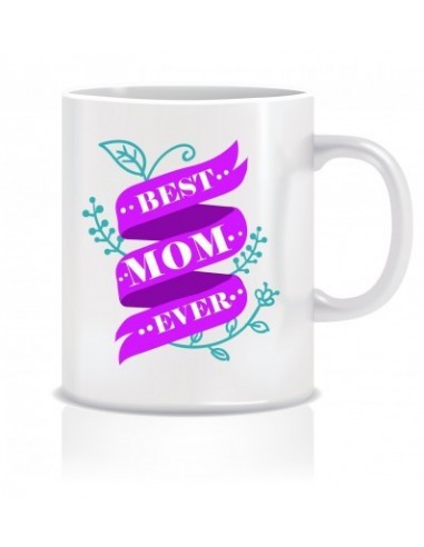Everyday Desire Best Mom Ever Coffee Mug - Birthday gift for Mom, Mother, Mommy - Mother's day gifts - ED623