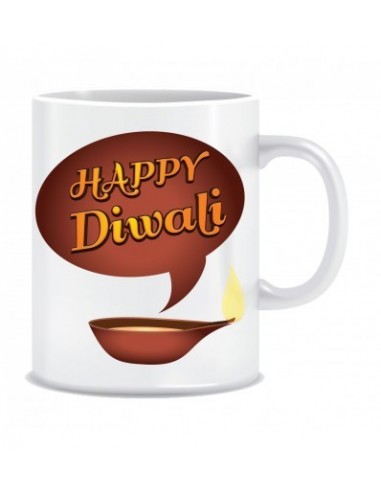 Everyday Desire Diwali gifts Happy Diwali Printed Ceramic Coffee Mug ED118