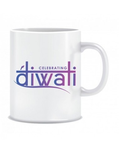 Everyday Desire Diwali Greetings Printed Ceramic Coffee Mug ED098