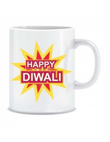Everyday Desire Diwali Greetings Printed Ceramic Coffee Mug ED116
