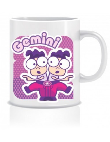 Everyday Desire Gemini Zodiac Sign Coffee Mug - Birthday gifts for boys, girls, friends - ED612